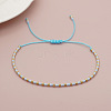 Glass Seed Beads Braided Bead Bracelets MT5795-4-1
