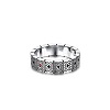 Brass with Rhinestone Finger Rings for Men FS-WG9B66A-01-1