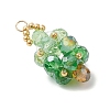 Glass Christmas Tree Pendants PALLOY-MZ00976-02-3