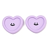 Smiling Face Resin Cabochons CRES-S372-01A-1