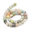 Natural Flower Amazonite Beads Strands G-G692-01F-10mm-9