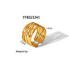 Stainless Steel Cuff Rings Fashion Jewelry for Women LV3247-3-1