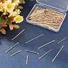 150Pcs 5 Style Eco-Friendly Brass Bar Links KK-SC0002-74KCG-4
