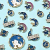 30Pcs 6 Styles Alloy Enamel Pendants ENAM-CJ0003-07-6