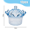 Crown Shaped Plastic Candy Box AJEW-WH0033-08A-2