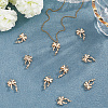 12Pcs Brass Pendants KK-BBC0020-26-3