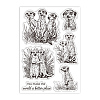 Custom Summer Theme PVC Plastic Clear Stamps DIY-WH0631-0126-8