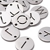201 Stainless Steel Charms STAS-Q201-T051P-1