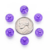 Transparent Crackle Acrylic Beads MACR-S373-66C-N21-2