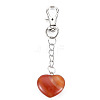 Natural Mixed Gemstone Keychain G-S299-133-2