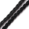 3-Ply PU Leather Braided Cord LC-WH0007-04-1