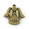 Angel Tibetan Style Alloy Percents PALLOY-1581-AB-NF-1