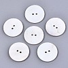2-Hole Freshwater Shell Buttons X-SHEL-S276-136D-01-1