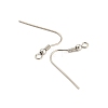 Tarnish Resistant 304 Stainless Steel Earring Hooks STAS-E147-14P-2