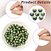 120Pcs Handmade Porcelain Beads PORC-LT0001-13E-4