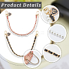 2Pcs 2 Colors PU Leather & Plastic Pearl  Phone Hand Strap Chains AJEW-CN0003-47A-5
