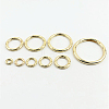 Alloy Spring Gate Rings LS-PURS-PW0001-414D-LG-1