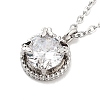 201 Stainless Steel Cable Chain Necklaces NJEW-L124-013P-1