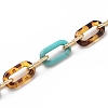 Handmade Acrylic Cable Chains AJEW-JB00701-02-2