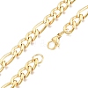 Men's 201 Stainless Steel Figaro Chains Necklace NJEW-N050-A08-7-55G-2