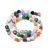 Natural & Synthetic Mixed Gemstone Beads Strands G-C179-A6mm-13-3