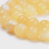 Natural Topaz Jade Beads Strands G-E266-11A-12mm-3