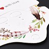 Paper Jewelry Earring Display Cards DIY-B061-03C-3