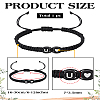 1Pc Adjustable Nylon Cord Braided Bracelets for Women Men BJEW-LP0001-31A-U-2