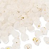 Frosted Transparent Acrylic Beads X1-OACR-F013-10-1