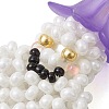 Halloween Theme Handmade Glass Seed Beads Woven Pendants PALLOY-MZ00216-4