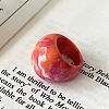 Resin Finger Rings for Women WG71679-01-1