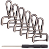 6Pcs Zinc Alloy Swivel Clasps FIND-SP0005-67A-1