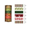 6 Rolls Christmas Paper Decorative Paper Tapes Set STIC-H002-09D-1