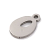 Non-Tarnish 201 Stainless Steel Charms STAS-U016-01P-O-2