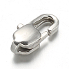 Tarnish Resistant 304 Stainless Steel Lobster Claw Clasps STAS-F094-05B-P-1