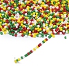 4 Colors 11/0 Christmas TOHO Round Seed Beads SEED-X0058-28-3
