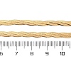 304 Stainless Steel Twisted Snake Chain Necklaces X-NJEW-Q013-08G-3