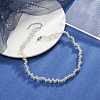 Glass Teardrop Beaded Necklaces NJEW-JN04273-01-2