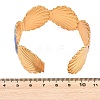 304 Stainless Steel Enamel Cuff Bangles for Women LS-BJEW-G789-01G-3