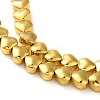 Electroplate Glass Beads Strands EGLA-H109-12F-01-3