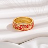 Brass Micro Pave Cubic Zirconia Finger Rings FS-WGFDCA6-01-3