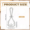 1Pc Brass Pearl Cage Pendant Mounting KK-LP0002-14-2