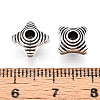 Tibetan Style Alloy Beads TIBE-N013-06AS-3