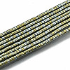 Electroplate Non-magnetic Synthetic Hematite Beads Strands G-T114-57-03-1