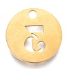 304 Stainless Steel Pendants LS-X-STAS-F233-03-G-2