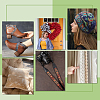 14M 2 Colors Ethnic Style Embroidery Polyester Ribbons OCOR-PH0002-05-7