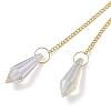 Iron Rhombus & Natural Citrine Suncatchers HJEW-F025-04G-02-4