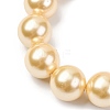 Electroplated Shell Pearl Beads Strands BSHE-G041-16mm-01-3