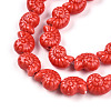 Handmade Porcelain Beads Strands PORC-I028-02H-3