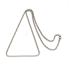 201 Stainless Steel Box Chains Necklaces NJEW-L416-02-2.5mm-2